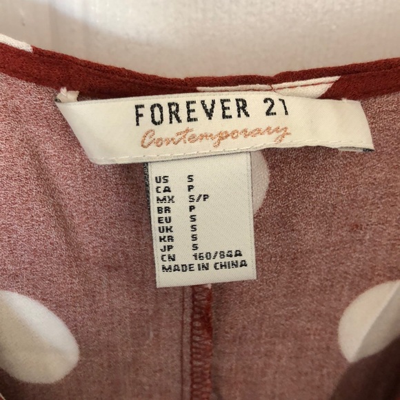 Forever 21 - Polka Dotted wrap dress - Picture 2 of 2